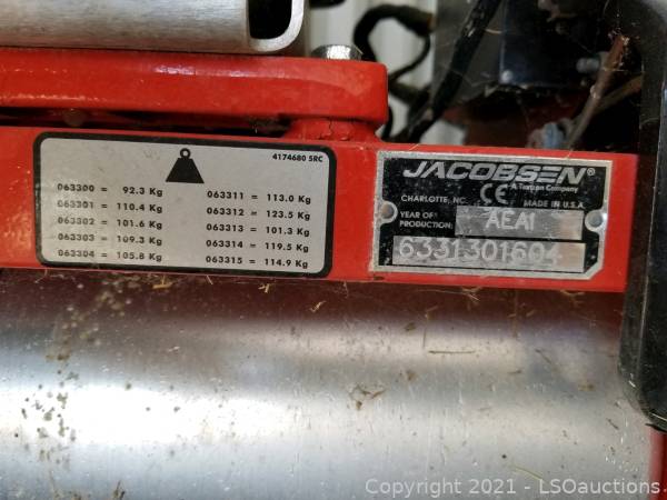 Jacobsen best sale eclipse 122