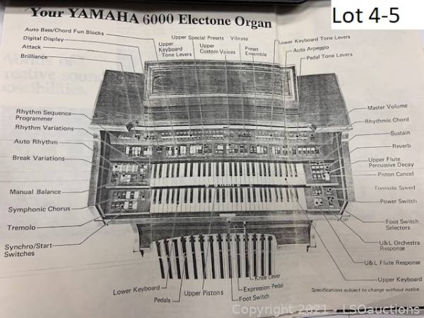 yamaha 6000 organ