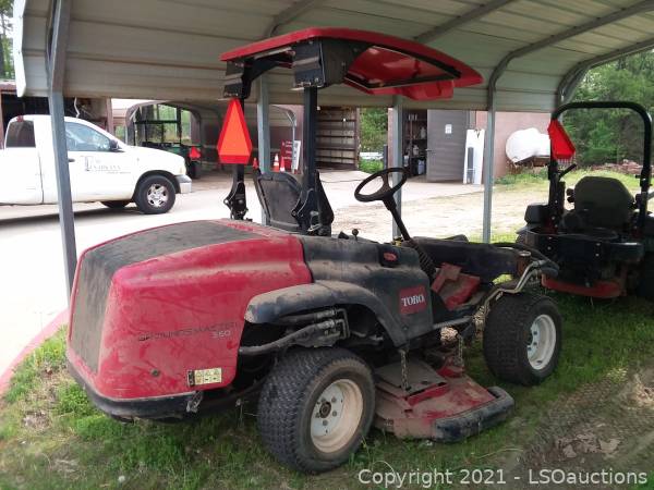 Toro groundsmaster 360 online with cab for sale