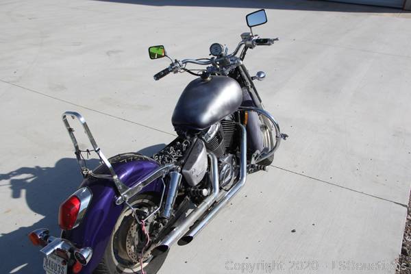 2004 Honda Shadow Vt1000c2 Motorcycle Lsoauctions
