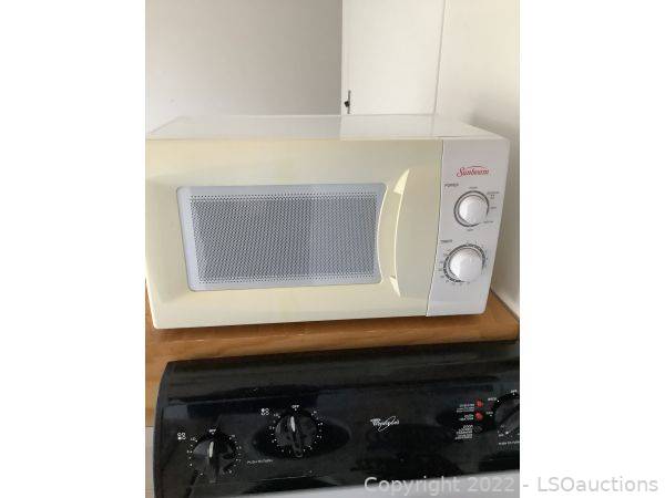 Sunbeam microwave- works - appliances - by owner - sale - craigslist