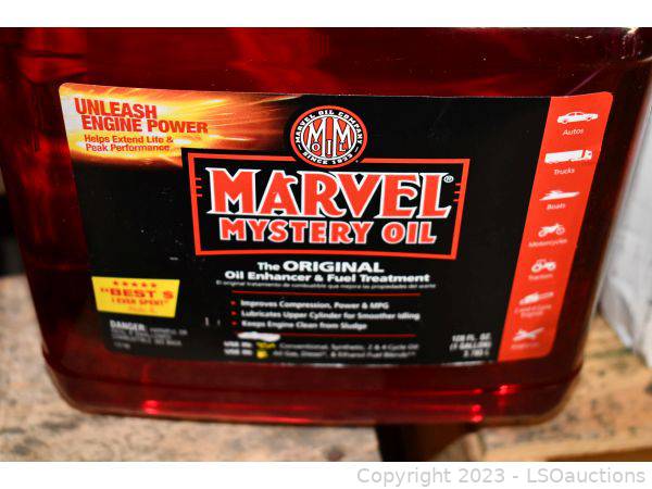 *NEW*MARVEL MYSTERY OIL 1 Gallon Bottle The Original Oil Enhancer & Fuel  Tretmnt
