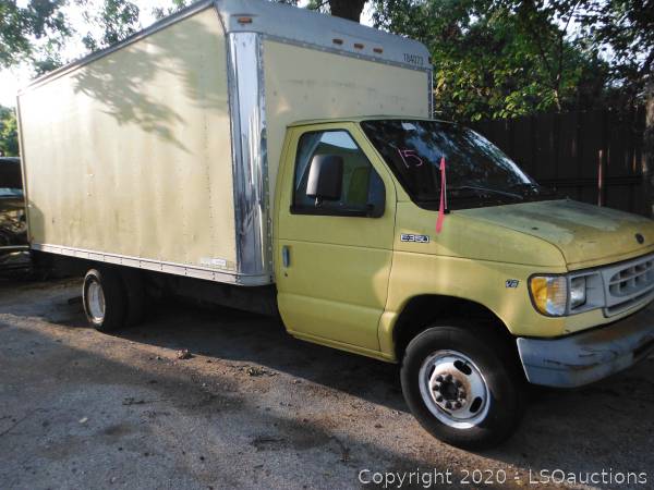 1998 Ford E 350 Box Truck Lsoauctions