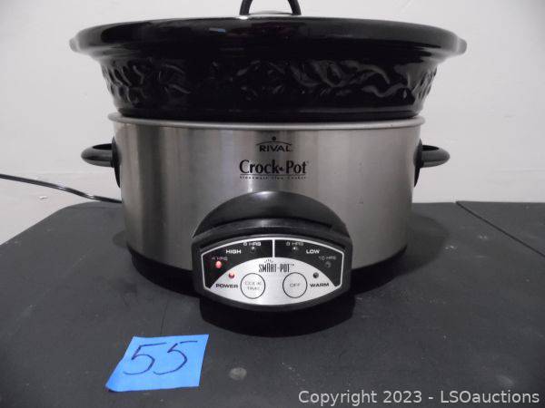 Sold at Auction: RIVAL CROCK-POT STONEWARE SLOWE COOKER