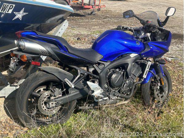 2007 YAMAHA FZ6 SHG for Auction - IAA