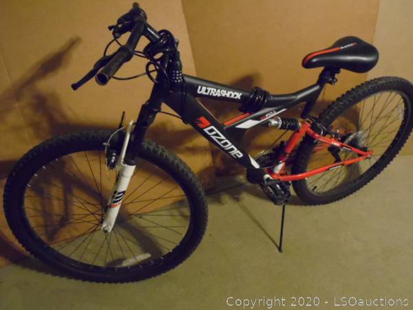 Ozone 500 ultrashock sale bike