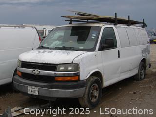2009 CHEVROLET EXPRESS VAN <br>VIN #1GAGG25K491169812