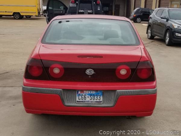 2002 Chevrolet Impala | LSOauctions