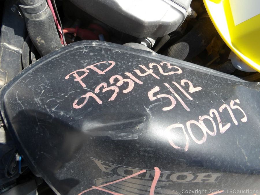 2002 HONDA MOTORCYCLE <br>VIN #JH2SC48152M000275 | LSOauctions